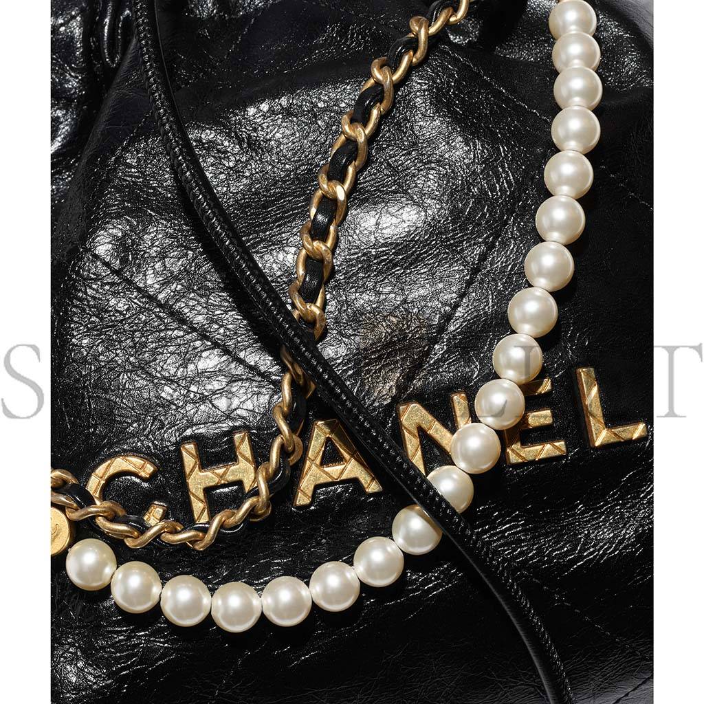 CHANEL 22 MINI HANDBAG AS3980 B10672 94305 (20*19*6cm)